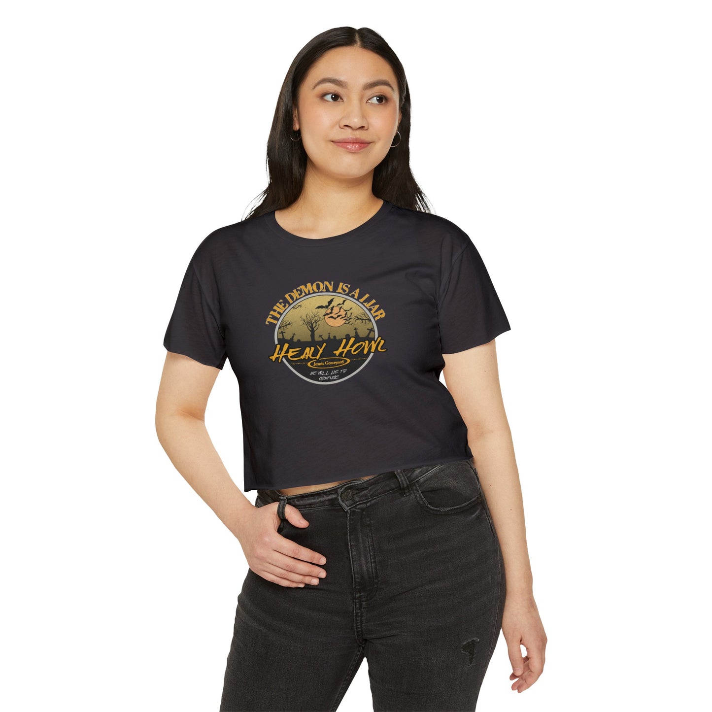 Healy Howl Crop Tee