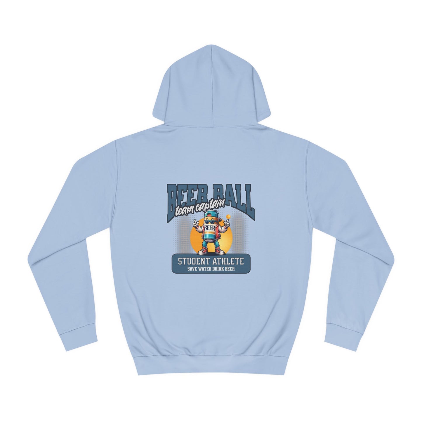 Beer ball team captain drinking game hoodie