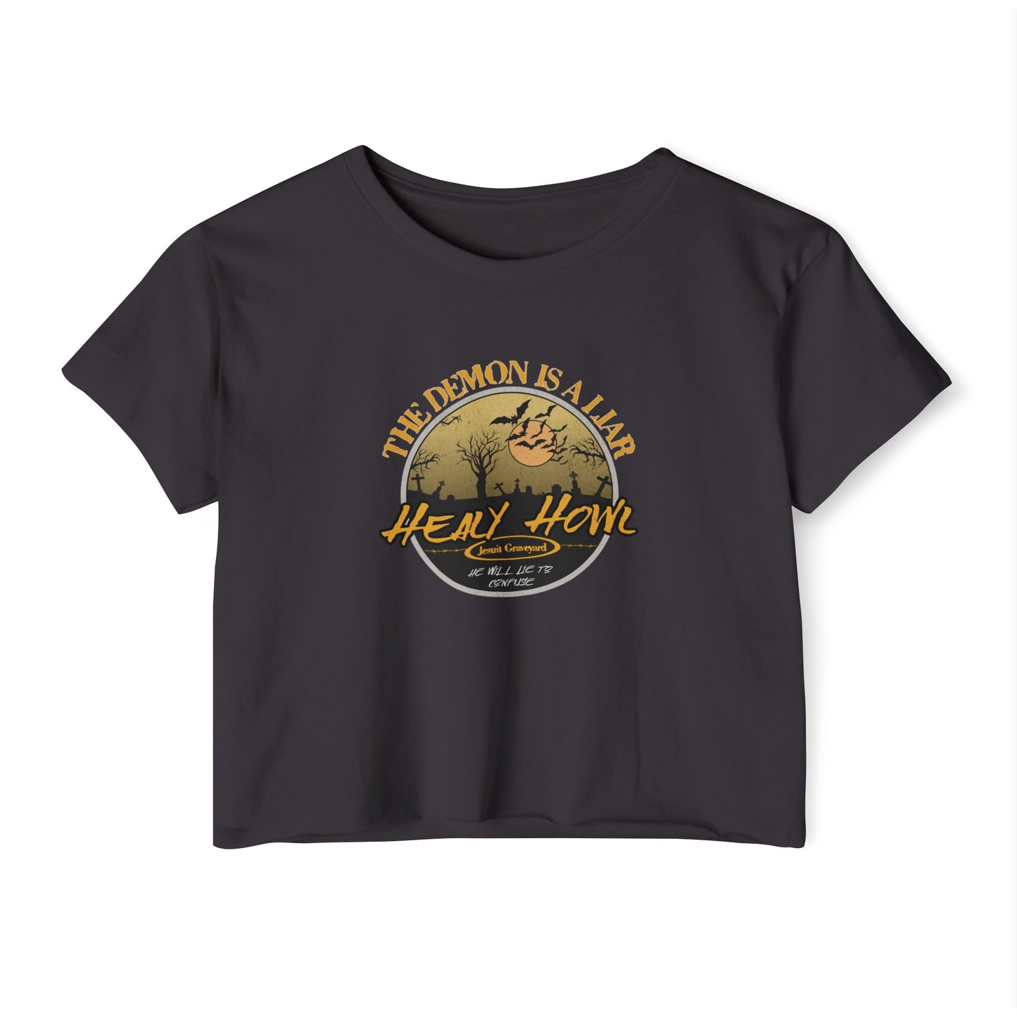 Healy Howl Crop Tee