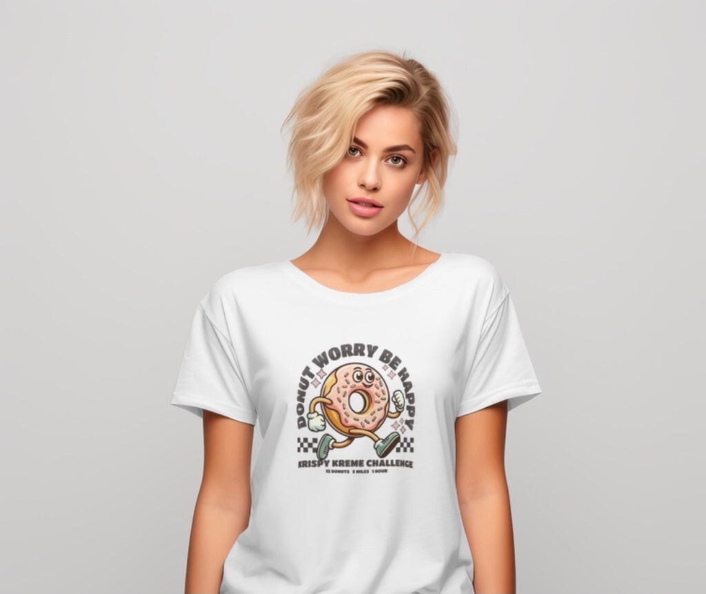 Krispy Kreme Challenge Crop Tee