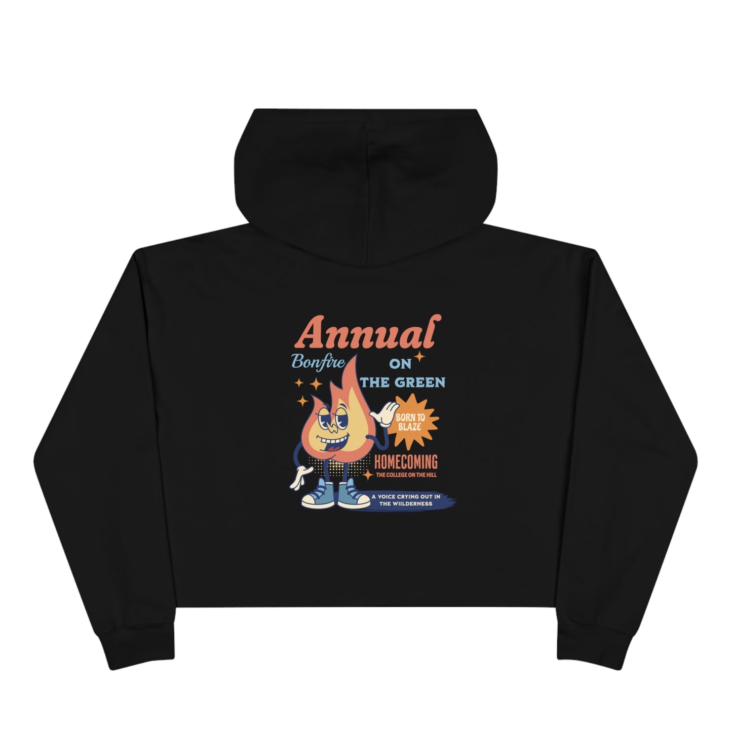 Bonfire Crop Hoodie