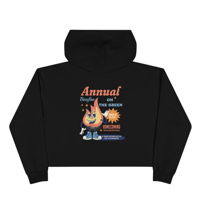 Bonfire Crop Hoodie