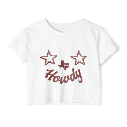 Texas A&M Howdy Crop Tee