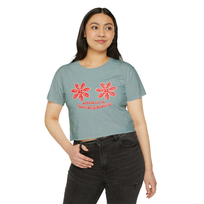 Spring Fling Music and Friends Crop Tee