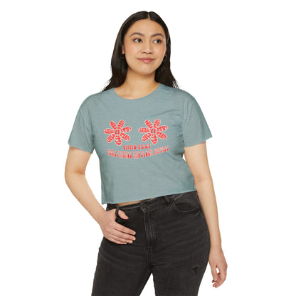 Harvard Yard Fest Crop Tee