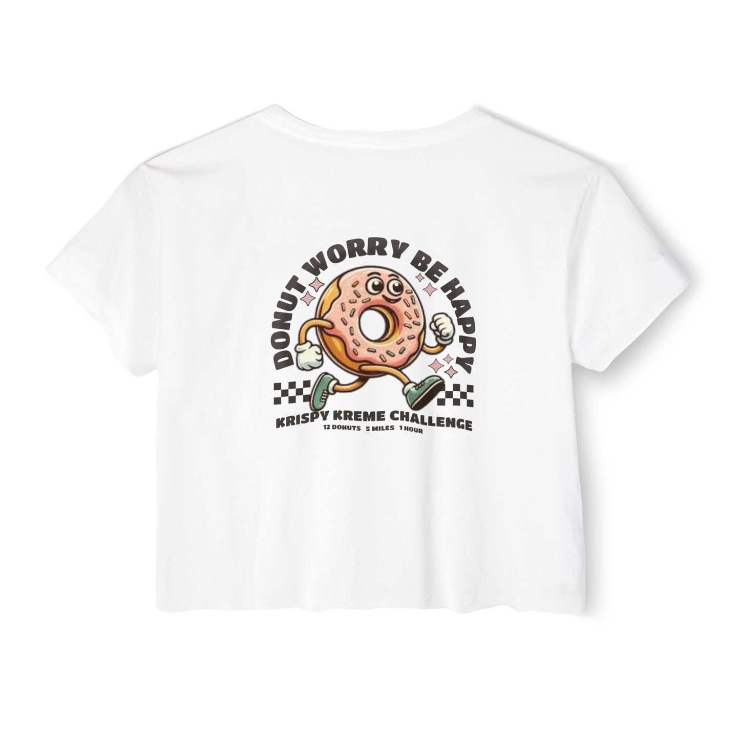 Krispy Kreme Challenge Crop Tee