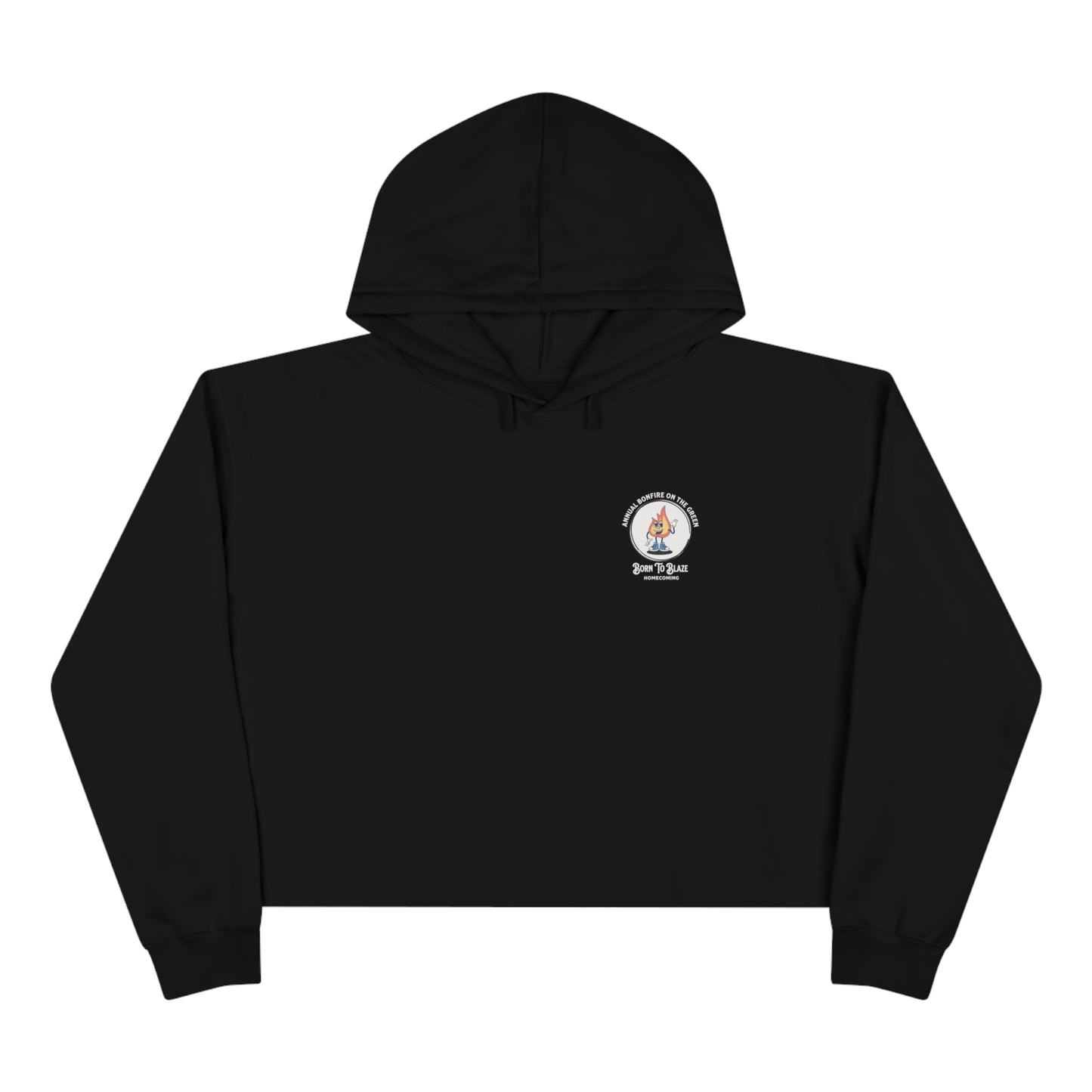 Bonfire Crop Hoodie