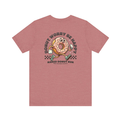 Naked Donut Run Tee