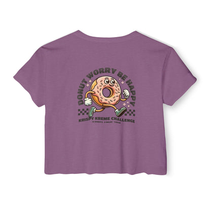 Krispy Kreme Challenge Crop Tee