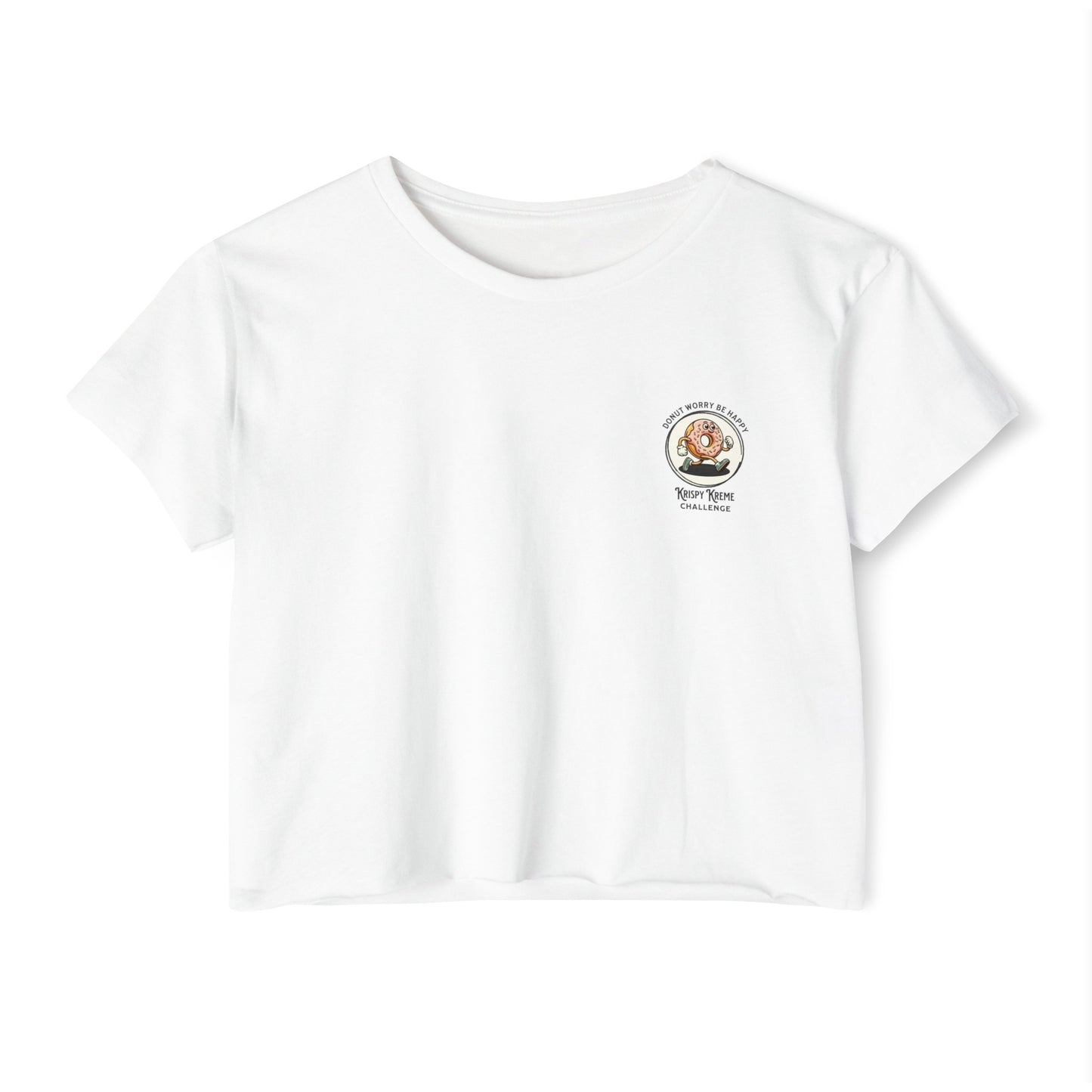 Krispy Kreme Challenge Crop Tee