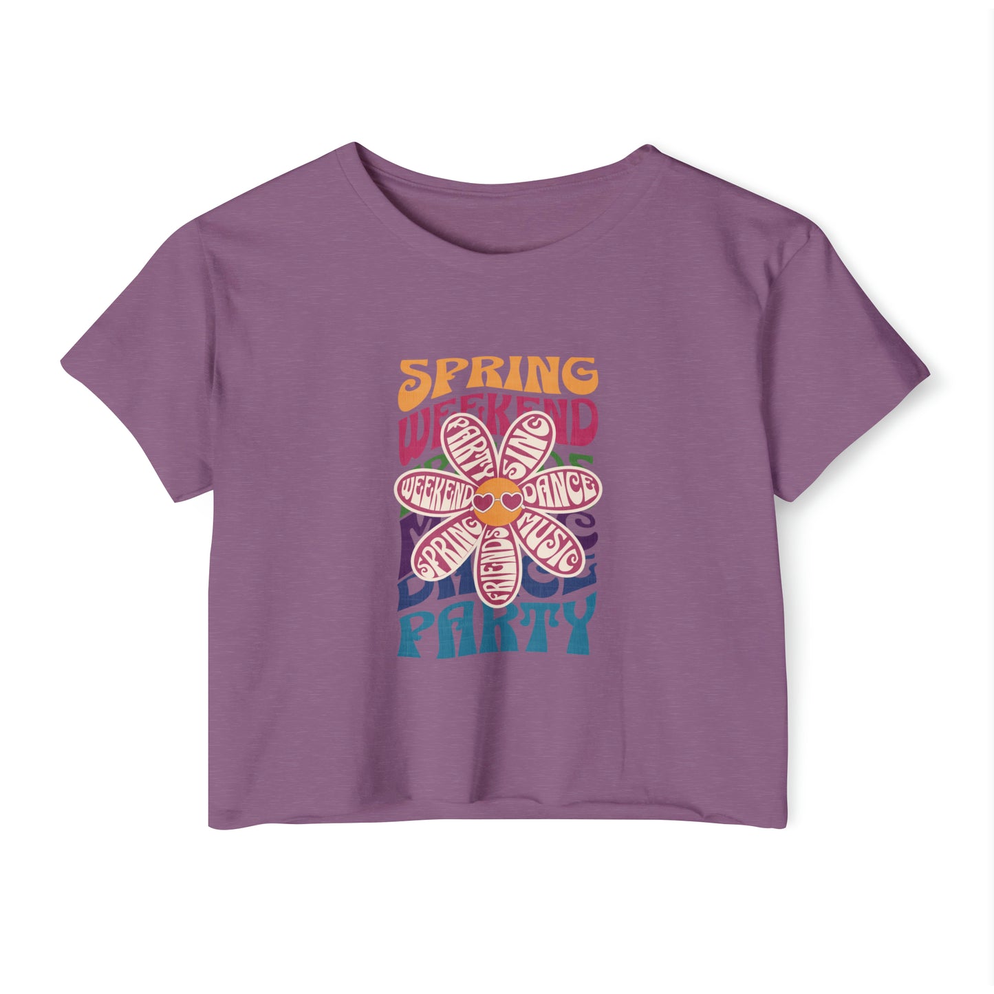 Spring Weekend Crop Tee