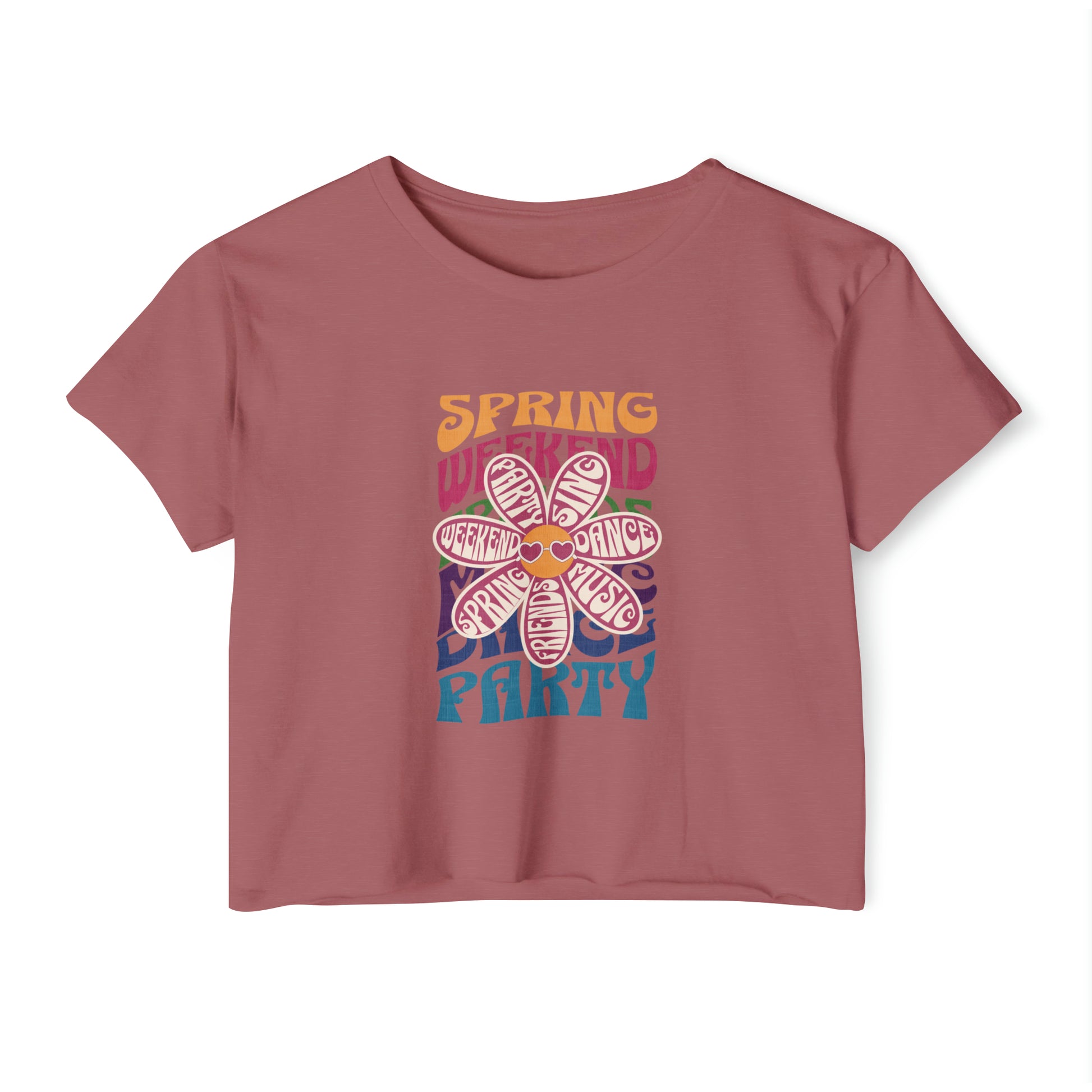 Brown university spring weekend T-shirt spring weekend crop top