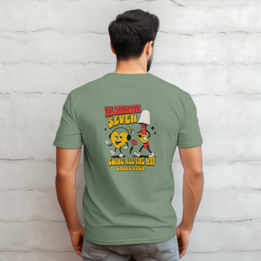 Dartmouth college the Dartmouth seven tee tshirt