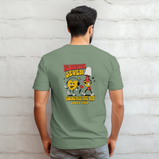 Dartmouth college the Dartmouth seven tee tshirt