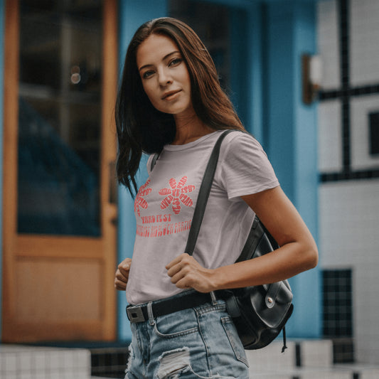 Harvard Yard Fest Crop Tee