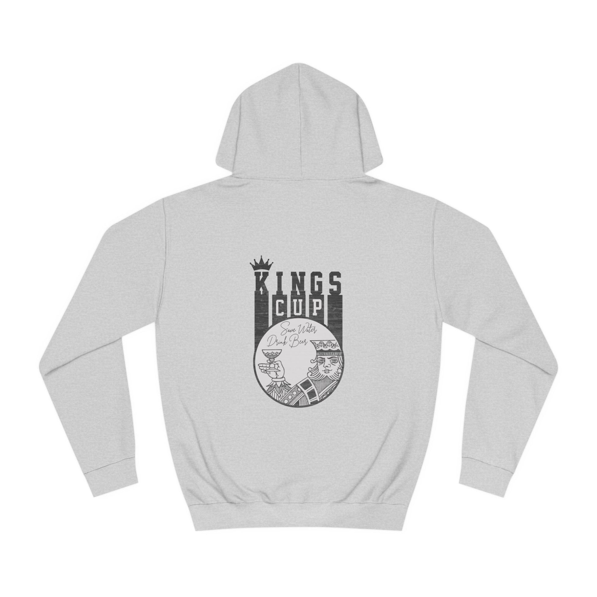 Kings cup drinking champ hoodie drinking game apparel