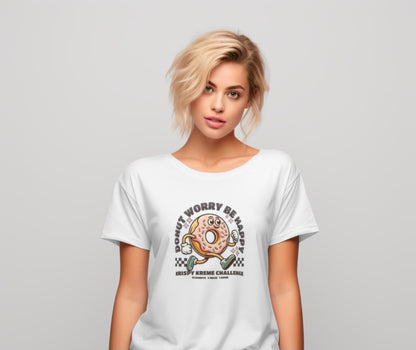 Krispy Kreme Challenge Crop Tee