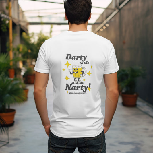 Darty to the narty college party tee tshirt 