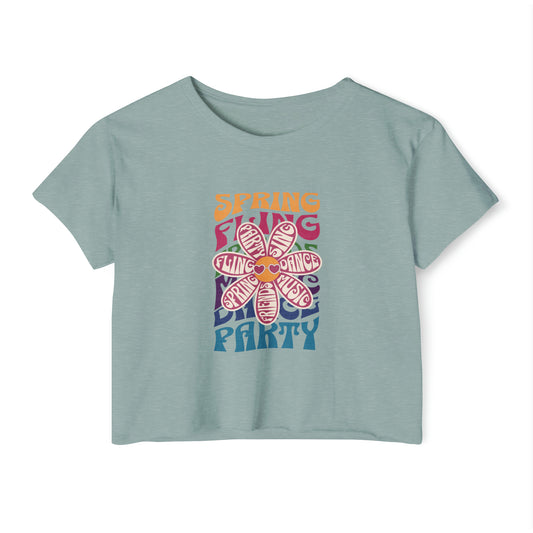 Yale University women’s crop top spring fling crop top spring fling T-shirt